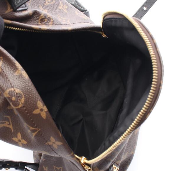 Louis Vuitton Palm Springs Backpack Leather Brown Black - Picture 3 of 7